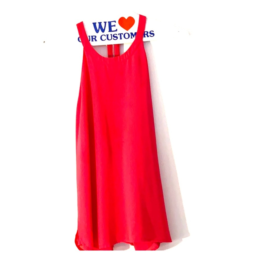 Hot pink tank top size s